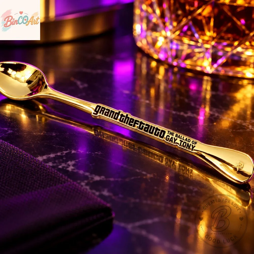Grand Theft Auto VI The Ballad of Gay Tony Gold Collector Spoon