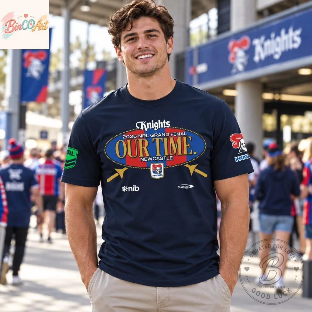 Newcastle Knights 2026 NRL Grand Final Our Time Shirt