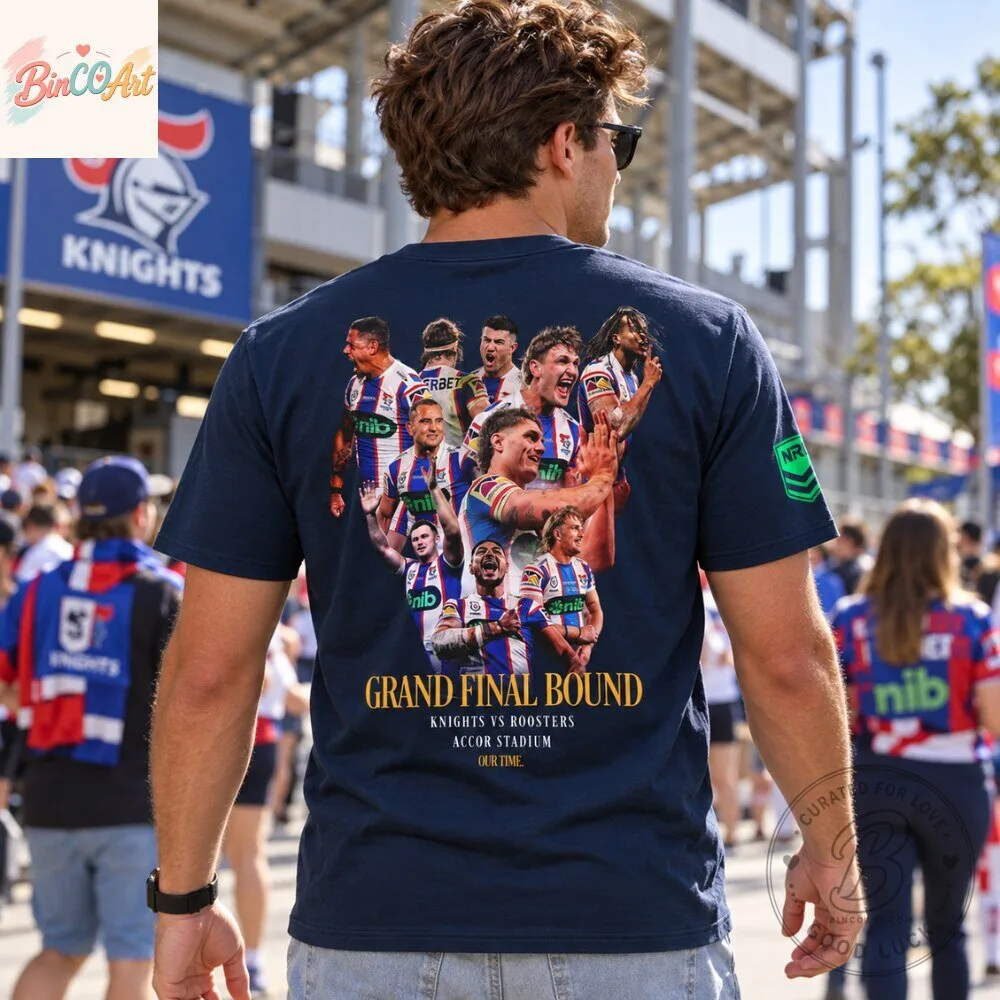 Newcastle Knights 2026 NRL Grand Final Our Time Shirt 6 Newcastle Knights 2026 NRL Grand Final Our Time Shirt